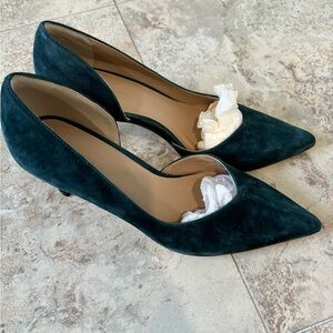 Banana Republic Dark Teal Heels
